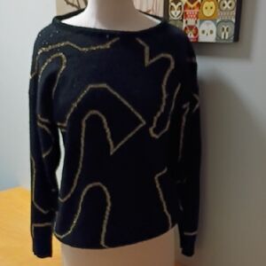 Vintage Metallic Sweater